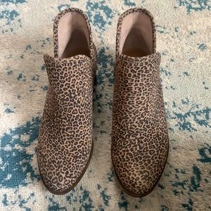 Cheetah booties